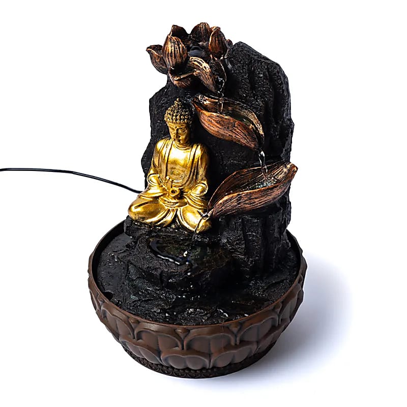 Mediterande Buddha  Vatten Fontän - 4