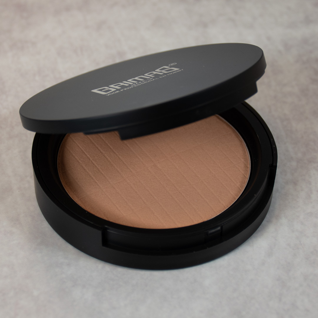 Compact Puder Medium Dark  08 - Inkl Velour Powder Puff - 2