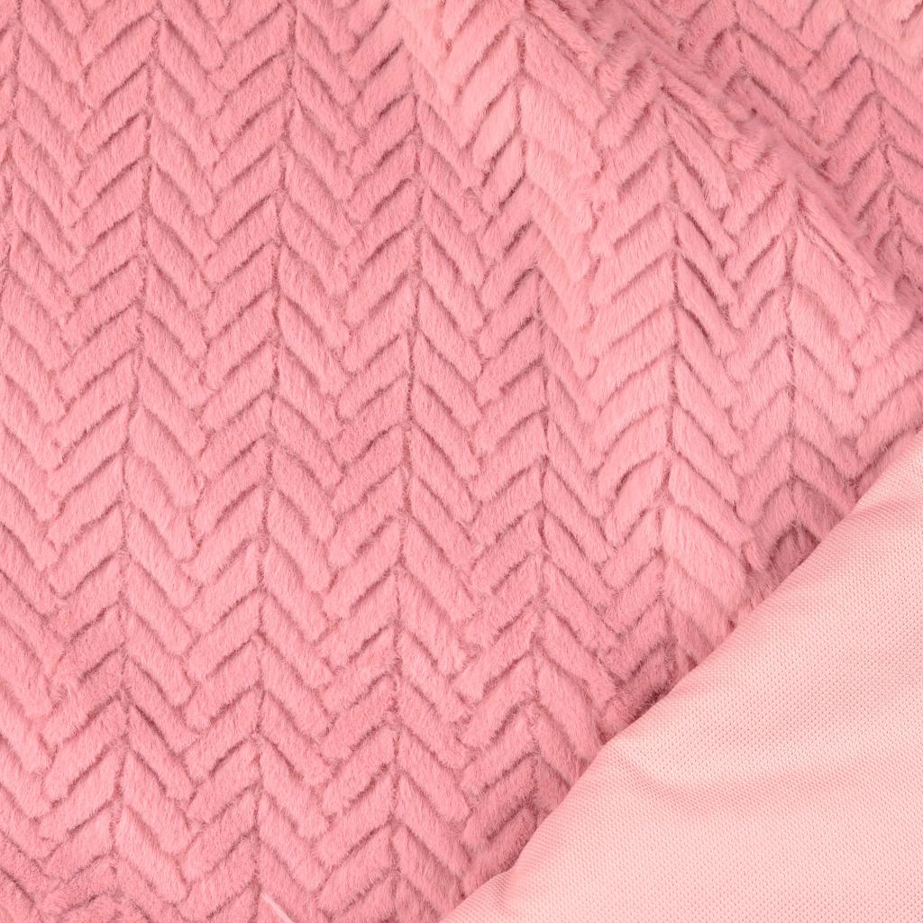 Fusk Päls Gammelrosa - 3