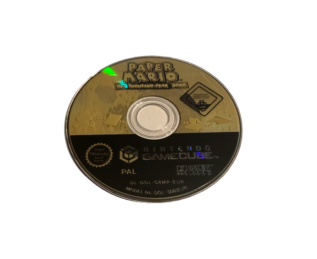 Paper Mario - The Thousand year Door - GC (endast skiva)