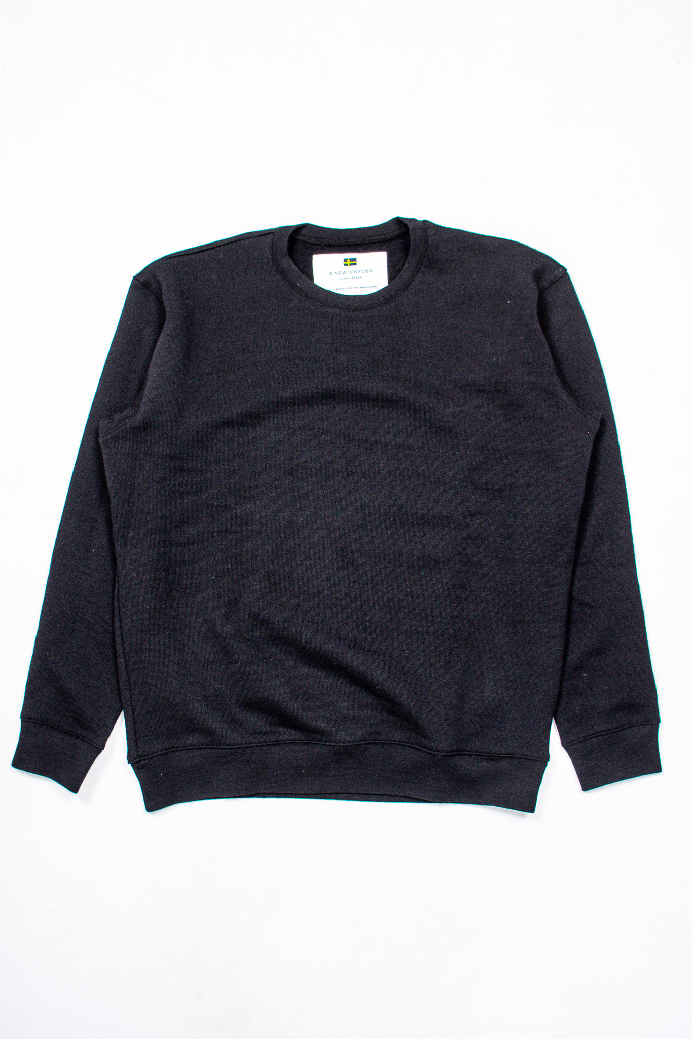 A New Sweden - Jämtland Sweatshirt Wool Black - Göteborg Manufaktur