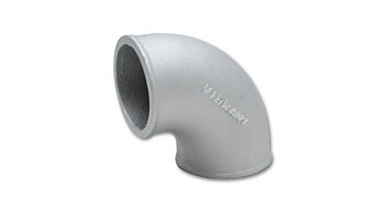 Vibrant 2″ O.D. 90 Grader Kort Radie Aluminium Elbow