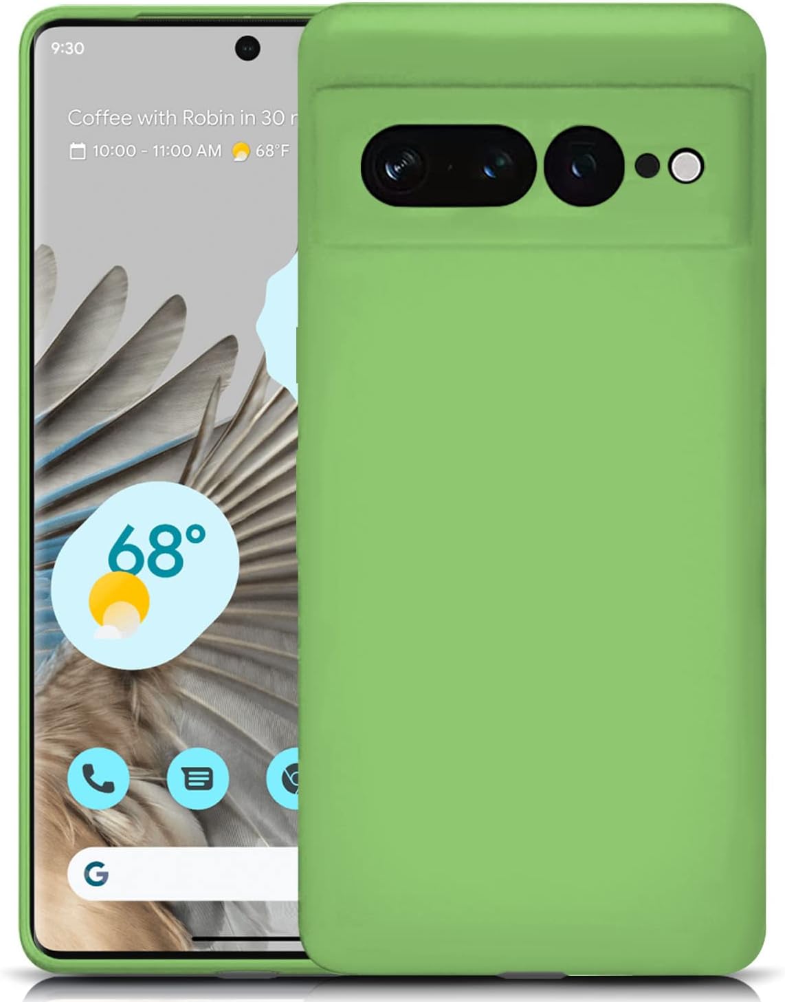 Google Pixel 7 Pro - Silicone Shell Microfiber - 2