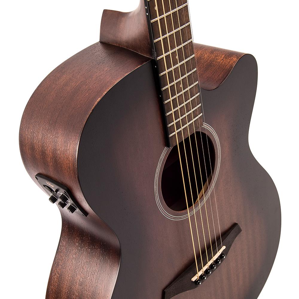 Vintage Statesboro VE660WK Orchestra Whisky Sour, Cutaway, EQ - 2