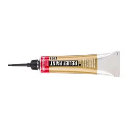 Amsterdam Relief Paint Tube 20ml Light Gold 802
