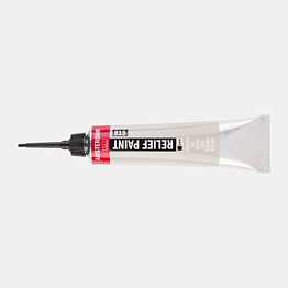 Amsterdam Relief Paint Tube 20ml Pewter 815