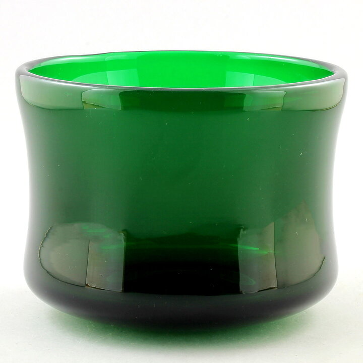エリック・ホグラン  グリーンのボウル Bowl  (13cm)  1992年 (2)