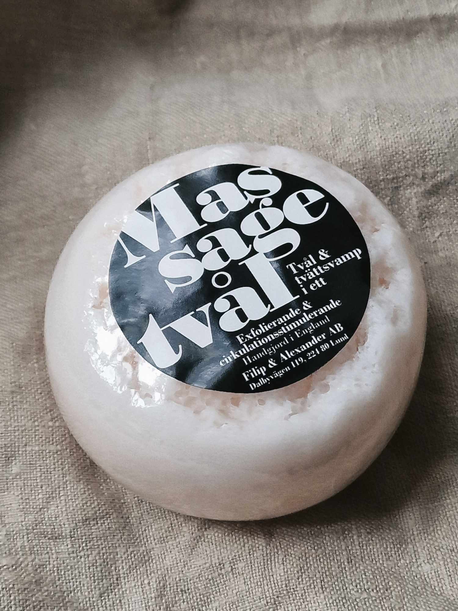 Massagetvål "Vanilla & Cotton Flower"