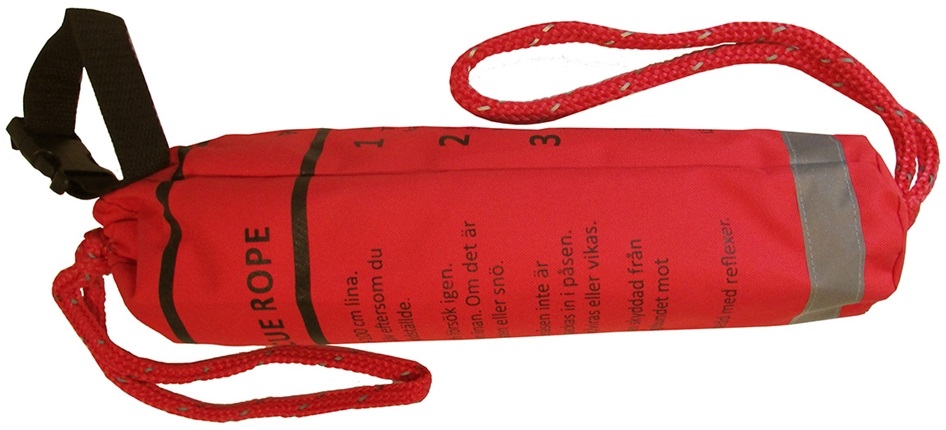 A flexible yet powerful rescue line. A must on the first and last ice. Can be the difference between life and death