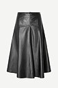 Selected Femme Rillo Leather Midi Skirt