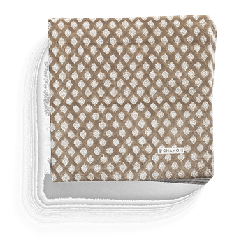 Paper napkins Light Brown 40x40cm