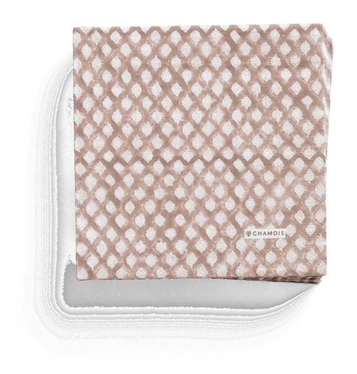 Chamois Pappersservetter Fuchsia Rose 40x40cm