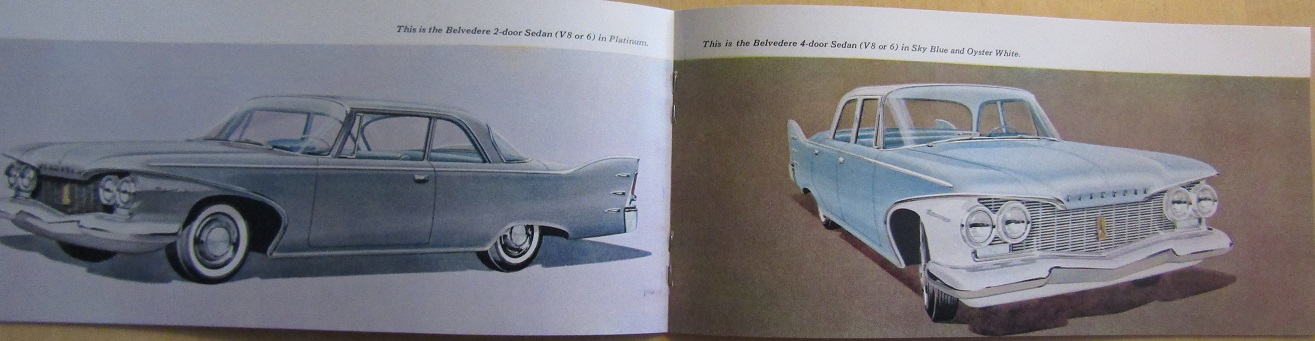 1960 Plymouth broschyr - 2