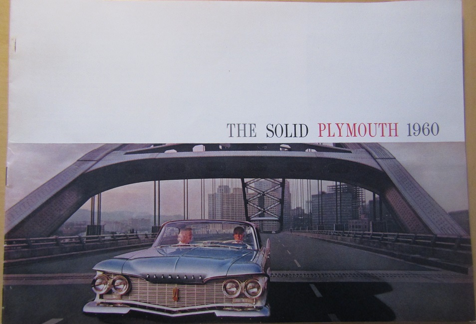 1960 Plymouth  stor broschyr