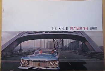 1960 Plymouth  stor broschyr