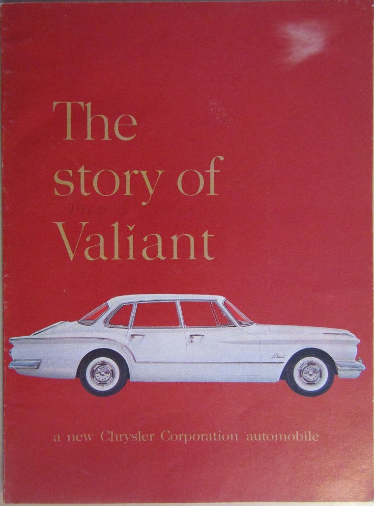 1960 Valiant broschyr
