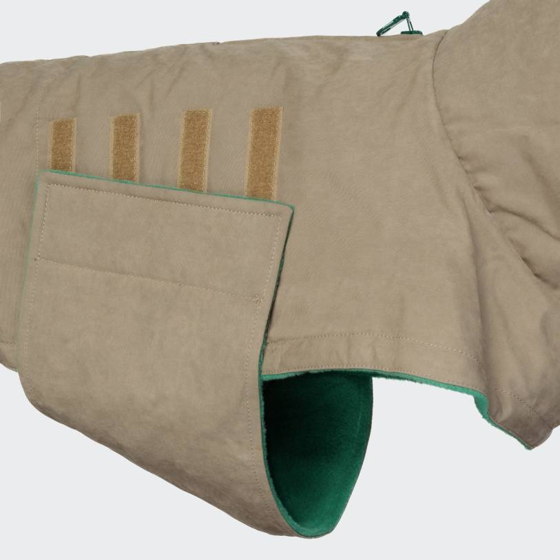 Cloud7 Dog Jacket Brooklyn Waxed Cotton Sand - 3