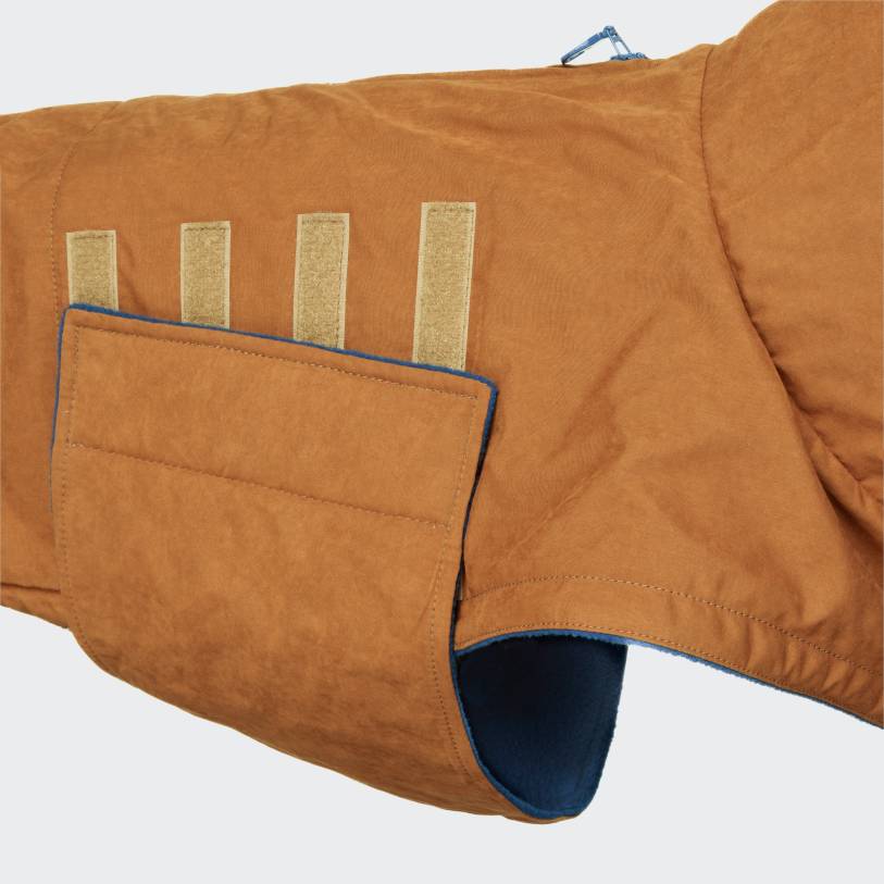 Cloud7 Dog Jacket Brooklyn Waxed Cotton Curry - 3