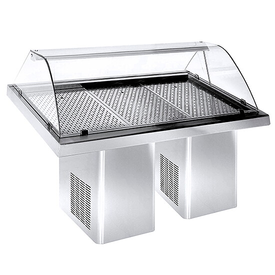 Kyldisk fisk 188 cm, statisk kylning