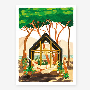 Poster Cap Ferret