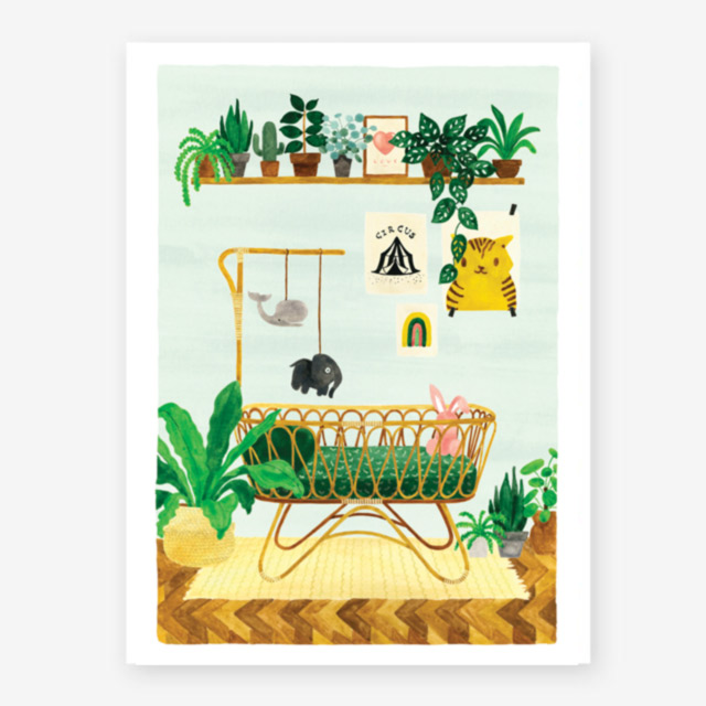Poster Green Bedroom