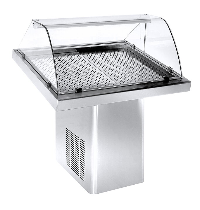 Kyldisk fisk 100 cm, statisk kylning