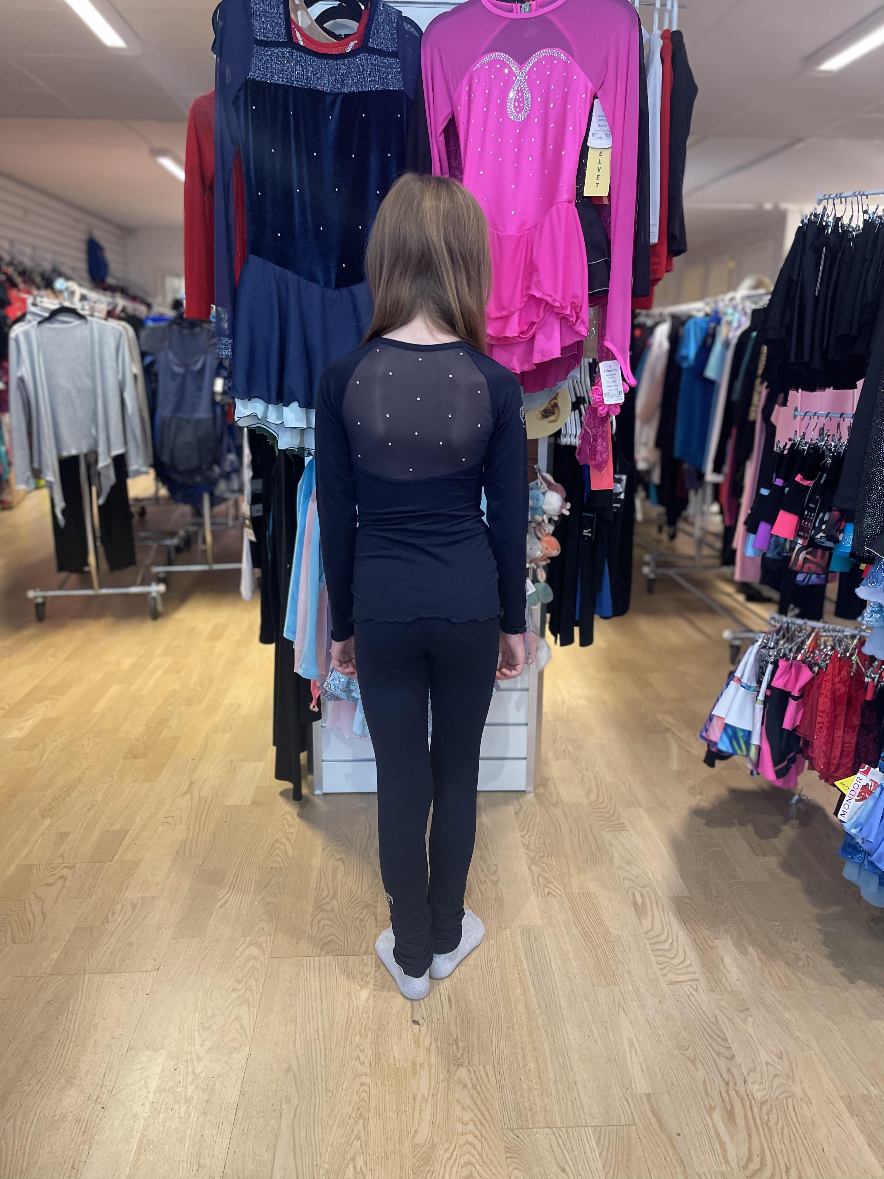 Kvinnors Bolero Yogatopp Långärmad Beskuren Andningsbart Tyg