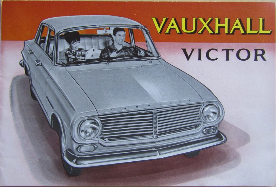 1962 Vauxhall FB Victor & VX 4/90 broschyr svensk