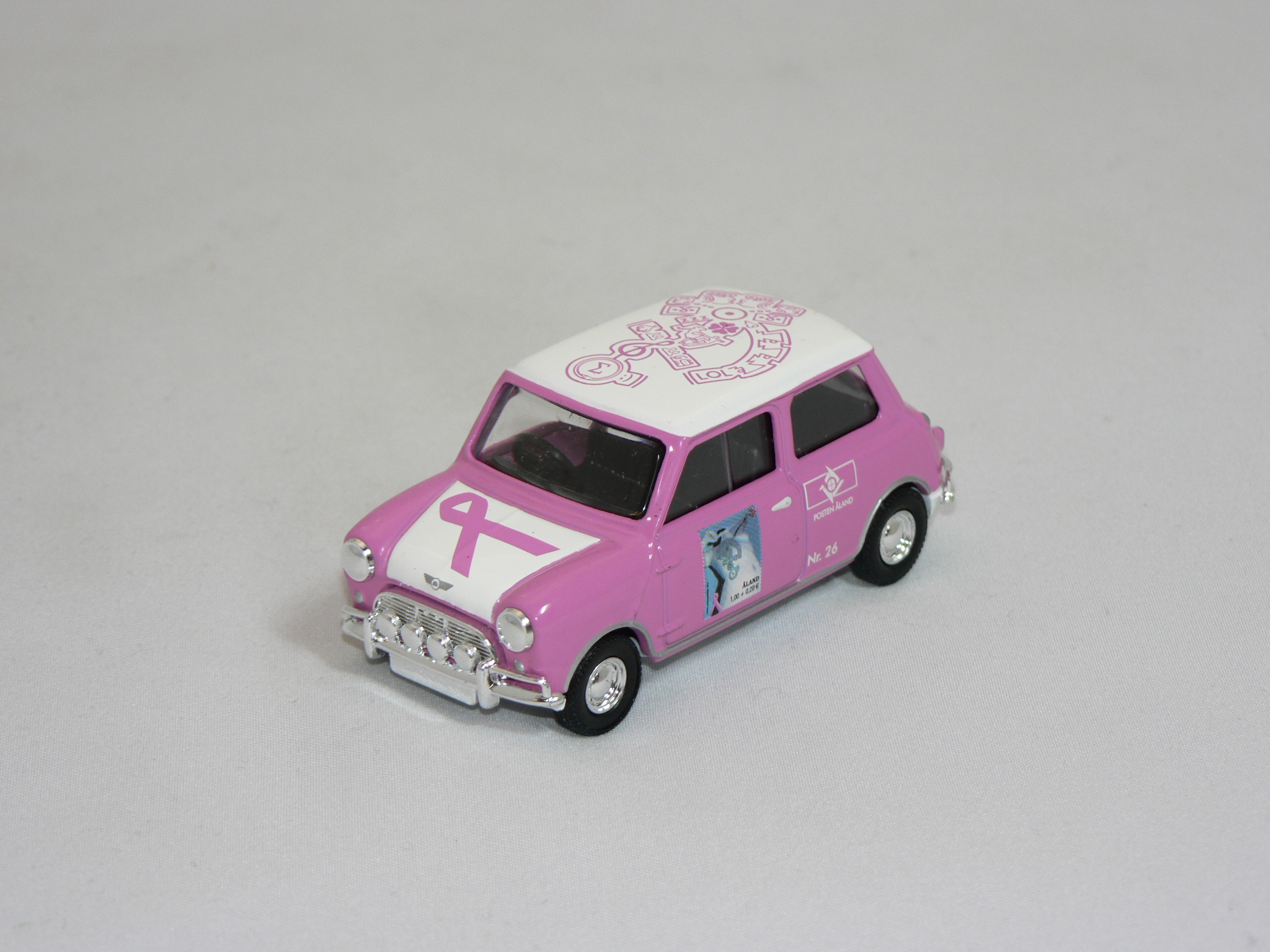 Austin  MiniI  Cooper  1961    1:43  LLedo  (Åland Post) 