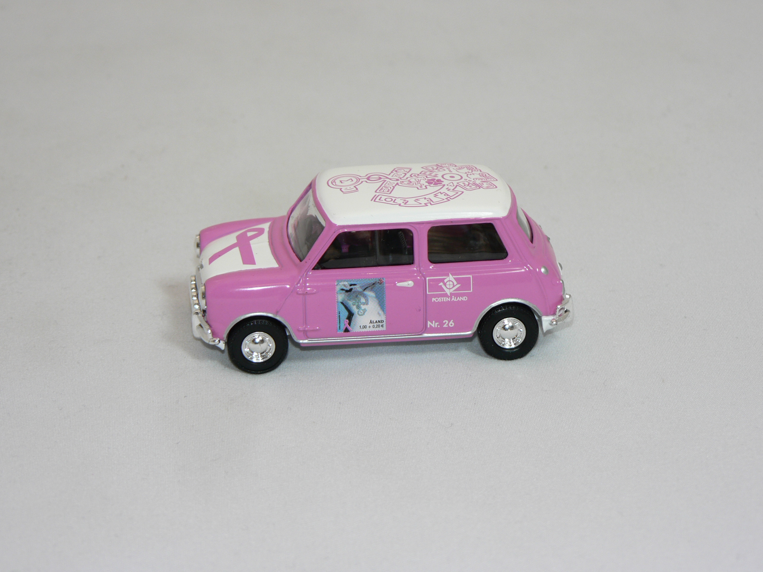 Austin  MiniI  Cooper  1961    1:43  LLedo  (Åland Post)  - 3