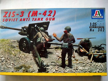Zis-3 (M-42)  Anti Tank Gun  1:35  Italeri