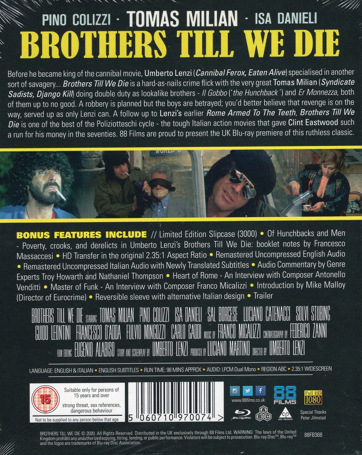 Brothers Till We Die (Limited Edition) (ej svensk text) (Blu-ray) - 2