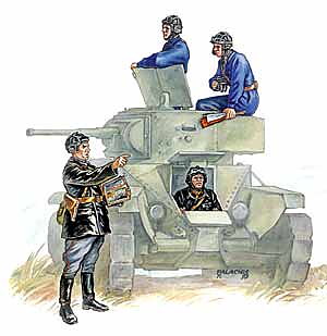 Tank Crew  Figures  1:35  Zvevda