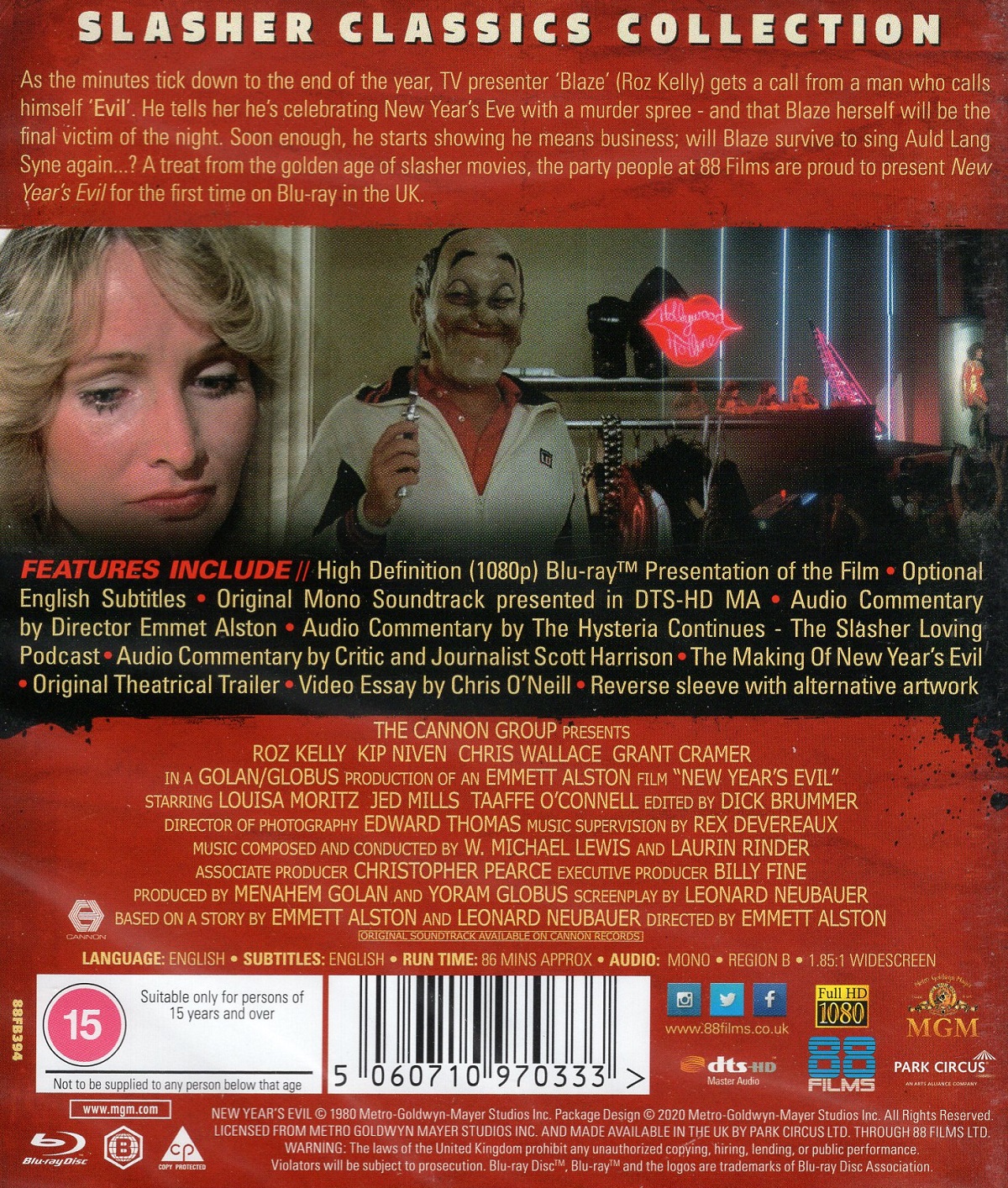 New Year's Evil (ej svensk text) (Blu-ray) - 2