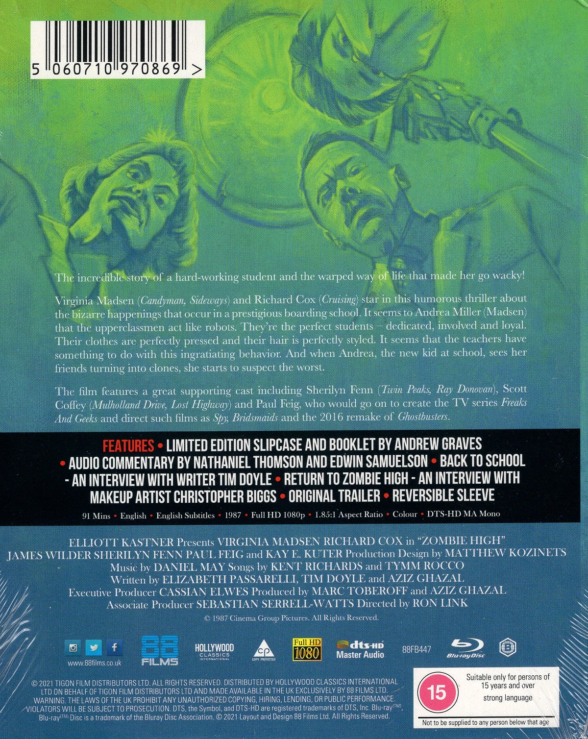 Zombie High (Limited Edition) (ej svensk text) (Blu-ray) - 2