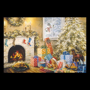 Adventskalenderkort Landschaft - Nicky Boehme - Dubbel-kort med kuvert - 991
