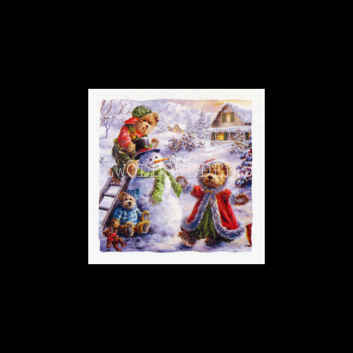 Adventskalenderkort Landschaft - Nicky Boehme - Dubbel-kort med kuvert - 991 - 2