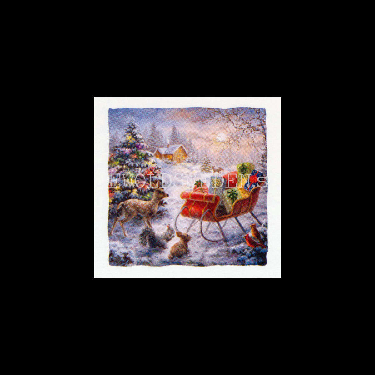 Adventskalenderkort Landschaft - Nicky Boehme - Dubbel-kort med kuvert - 991 - 2