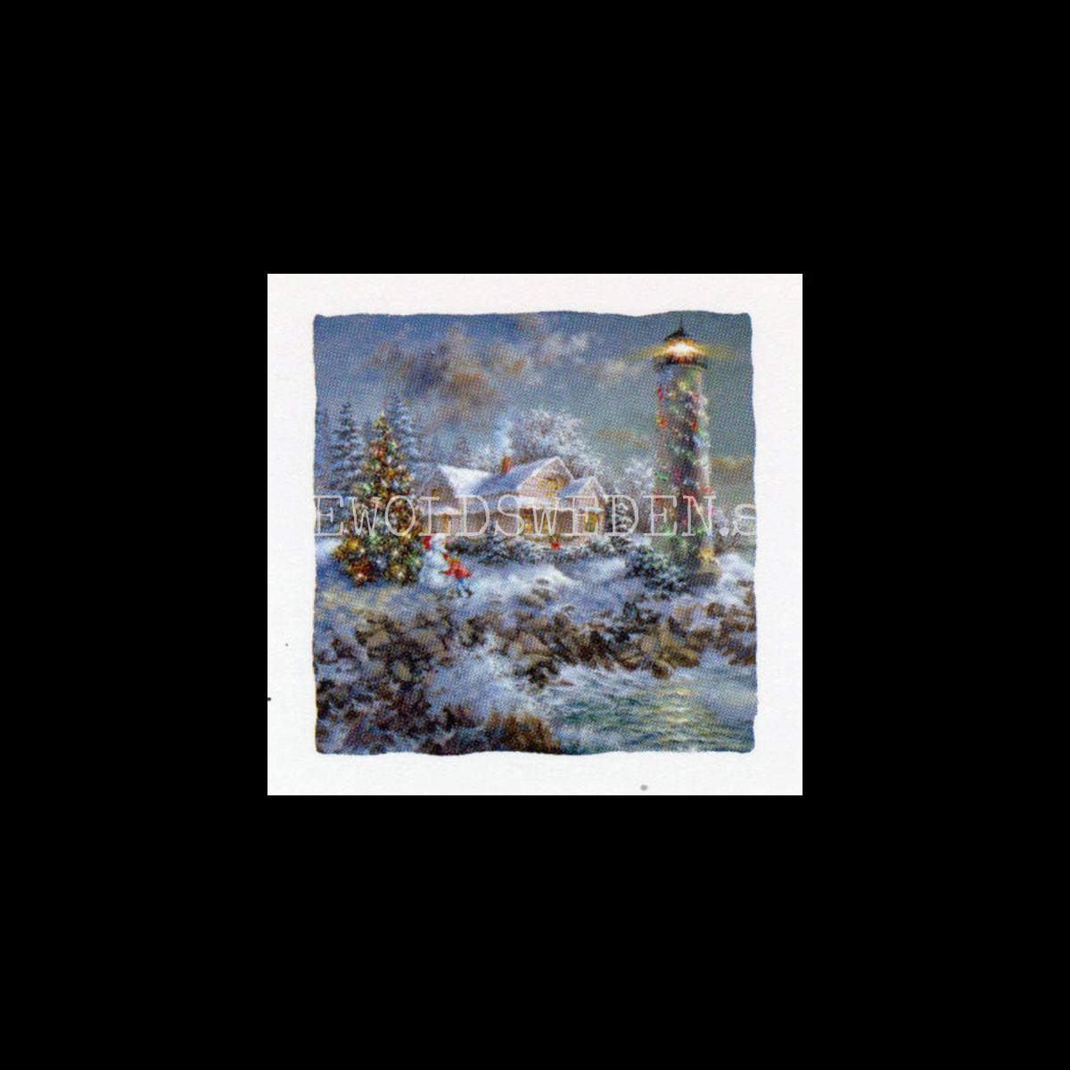 Adventskalenderkort Landschaft - Nicky Boehme - Dubbel-kort med kuvert - 991 - 2