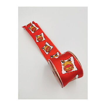 Ribbon - Christmas Deer