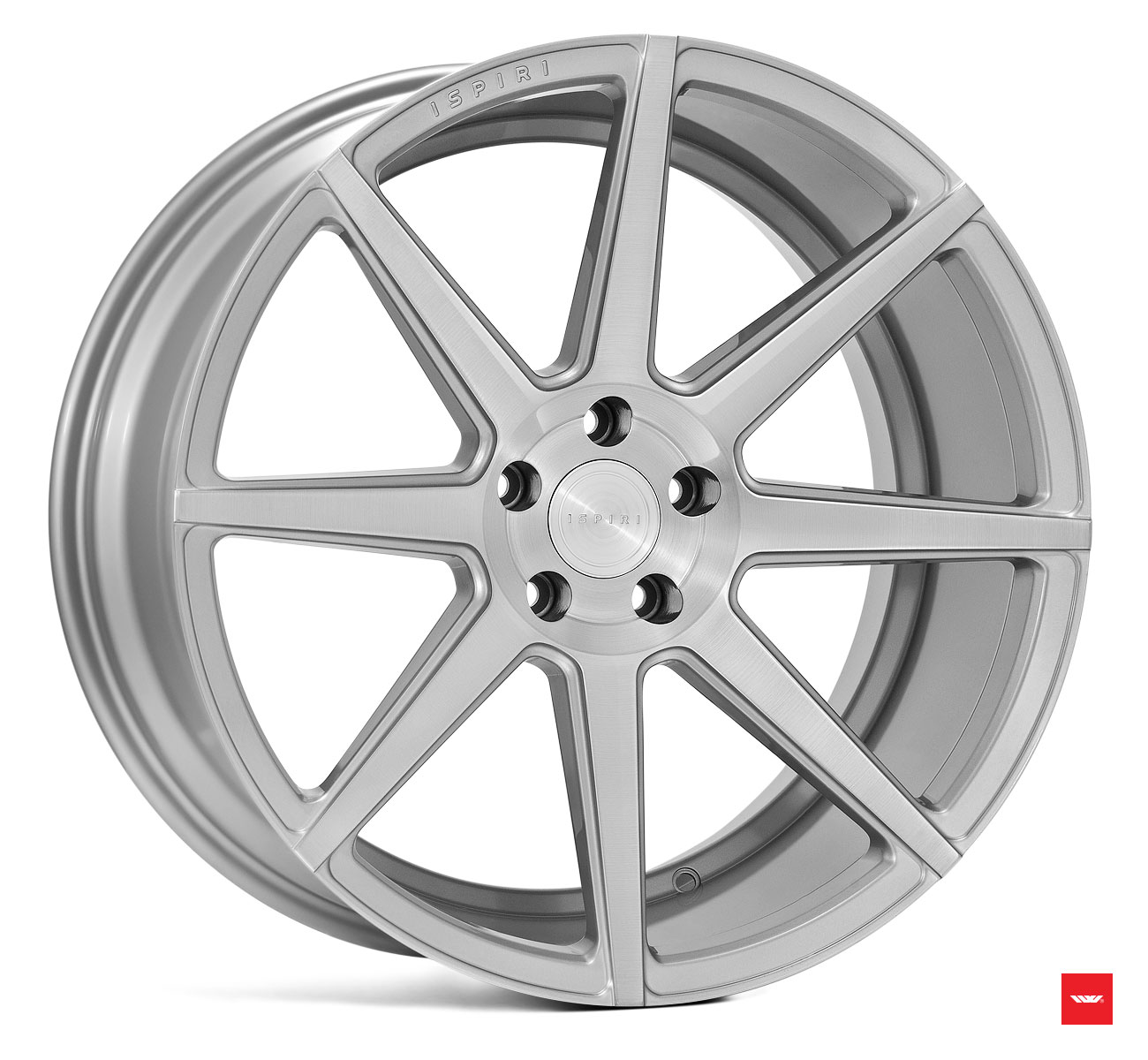 20" Ispiri ISR6 Pure silver/brushed 5x120