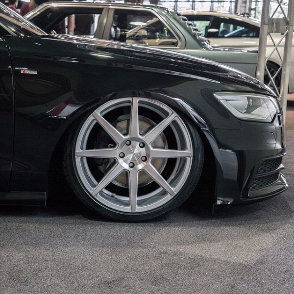 20" Ispiri ISR6 Pure silver/brushed 5x120 - 4