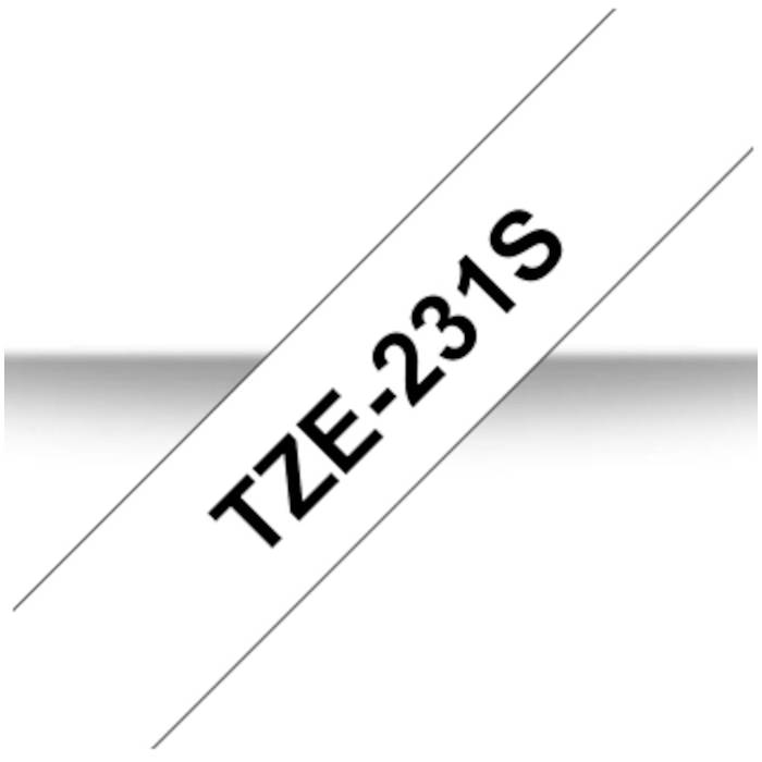 Märkband TZe 12mmx4m sva/vit