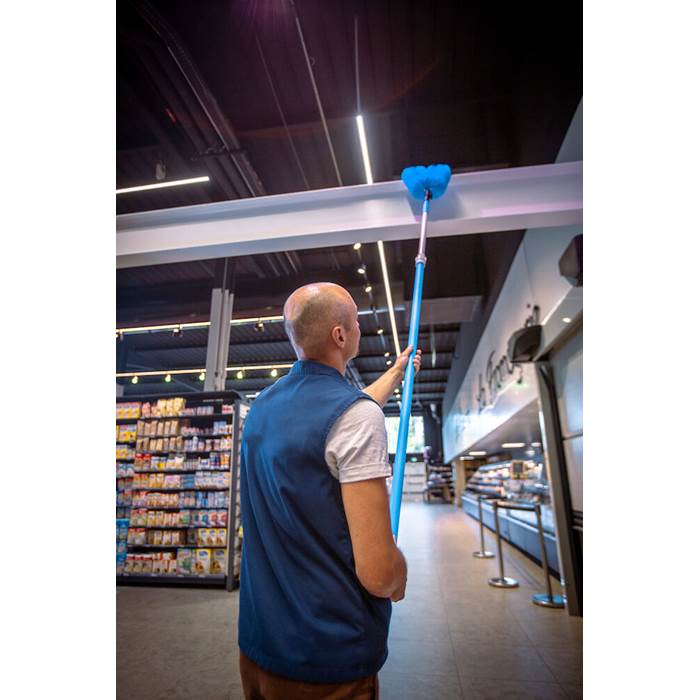 Rörborste Vikan 53cm mjuk Blå - 5