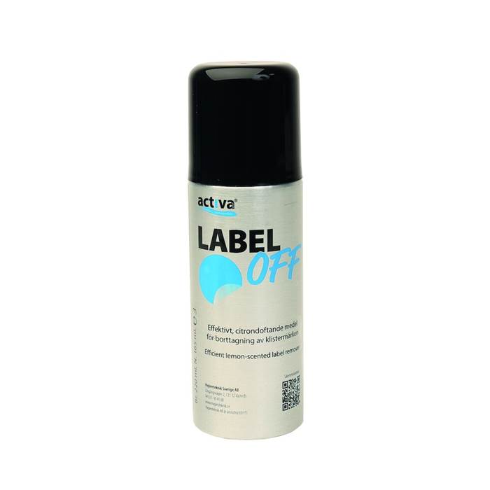 Etikettbort. Label off 220 ml.