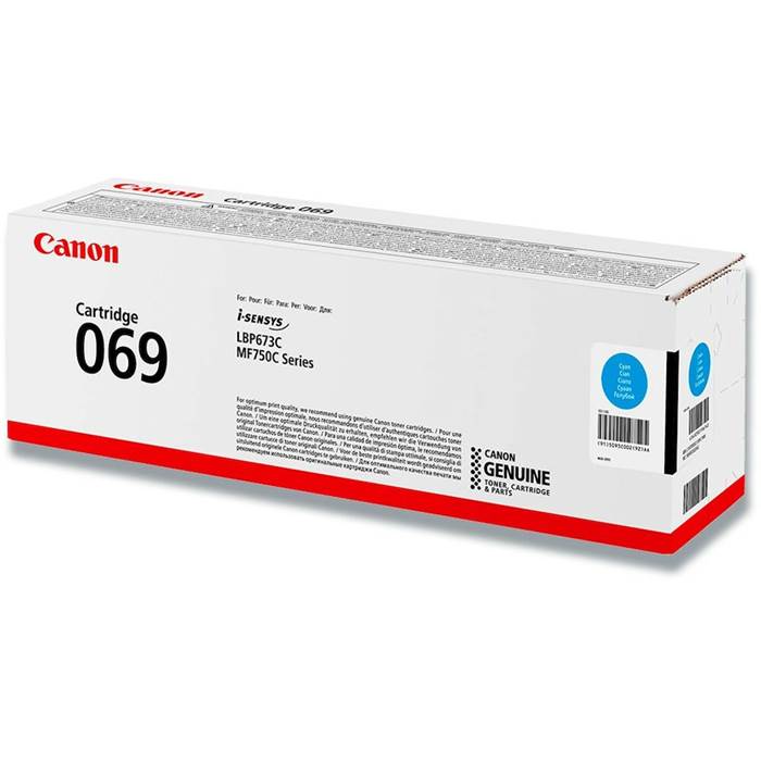 Toner Canon 069 C Cyan