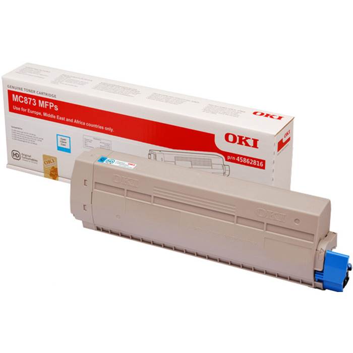 Toner OKI MC873 Cyan