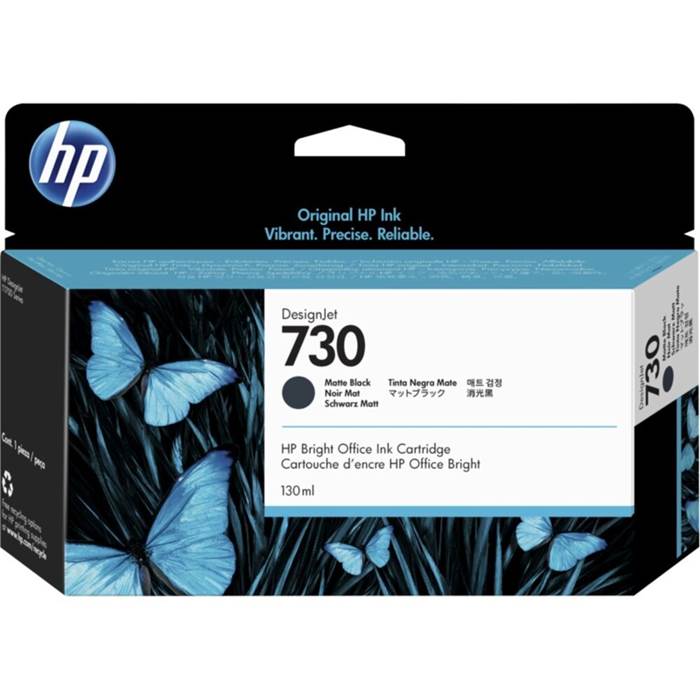 Bläck HP 730 Svart
