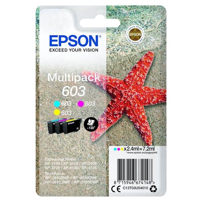 Bläck Epson T03U/603 Multipack