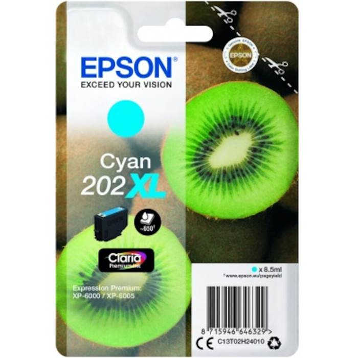 Bläck Epson T202 Cyan